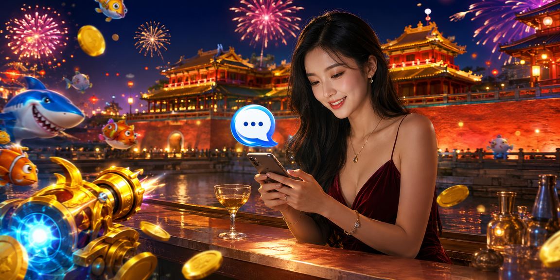 Người dùng tại Huế tham gia game bắn cá trực tuyến trong dịp lễ hội địa phương